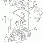 VZR1800,BZ M109R Cylinder head (rear) (vzr1800bzl9 e33)