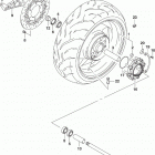 VZR1800,BZ M109R Rear wheel (vzr1800l9 e28)