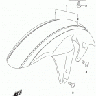 VZR1800,BZ M109R Front fender (vzr1800bzl9 e28) (av4)