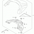 VZR1800,BZ M109R Seat tail box (vzr1800bzl9 e28) (av4)