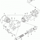 VZR1800,BZ M109R Secondary drive gear
