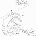 VZR1800,BZ M109R Front wheel (vzr1800bzl9 e28)