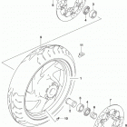 VZR1800,BZ M109R Front wheel (vzr1800l9 e28)