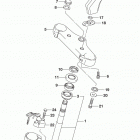 VZR1800,BZ M109R Steering stem (vzr1800bzl9 e03)