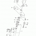 VZR1800,BZ M109R Steering stem (vzr1800bzl9 e28)