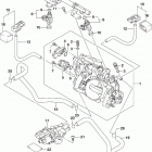 VZR1800,BZ M109R Throttle body (vzr1800bzl9 e03)