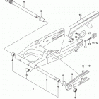 DL1000A XA Rear swingingarm