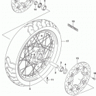 DL1000A XA Front wheel (dl1000xal8 e33)