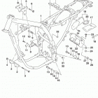 DR650SE Frame (dr650sel8 e03)