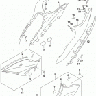 GSX,S1000 Frame cover (gsx-s1000al8 e28)