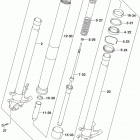 GSX,S1000 Front fork damper (gsx-s1000l8 e33)