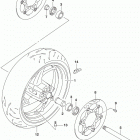 GSX,S1000 Front wheel (gsx-s1000al8 e03)