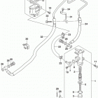 GSX,S750 Rear master cylinder (gsx-s750al8 e33)