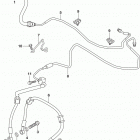 GSX,S750 Front brake hose (gsx-s750al8 e33)