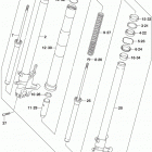 GSX,S750 Front fork damper (gsx-s750azl8 e28)
