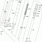 GSX,S750 Front fork damper (gsx-s750l8 e33)