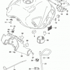 GSX,S750 Fuel tank (gsx-s750al8 e33)
