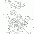 GSX250R ГОЛОВКА ЦИЛИНДРА