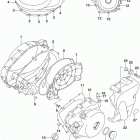 VL1500 Crankcase cover (vl1500bl8 e28)