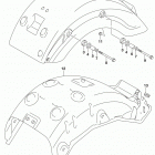 VL1500 Rear fender (vl1500tl8 e28)
