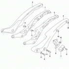 VL1500 Rear frame (vl1500bl8 e33)