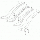 VL1500 Rear frame (vl1500tl8 e03)