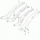 VL1500 Rear frame (vl1500tl8 e28)
