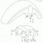 VL1500 Front fender (vl1500bl8 e28)