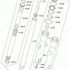 VL1500 Front fork damper (vl1500bl8 e33)