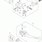 VL1500 Handle lever (vl1500bl8 e33)