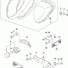 VL800 Rear combination lamp (vl800tl8 e28)