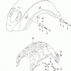 VL800 Rear fender (vl800tl8 e33)
