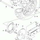 VL800 Rear wheel (vl800l8 e33)