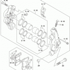 VZR1800 Front caliper (vzr1800bzl8 e28)