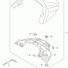 VZR1800 Seat tail box (vzr1800bzl8 e28) (jba)