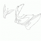 AN650Z Optional (front leg shield cover )  (an650zl7 e28)