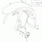 DL1000A,XA Front fender (dl1000xal8 e33)