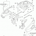 DL1000A,XA Fuel tank cover (dl1000al8 e33) (for yu1)