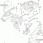 DL1000A,XA Fuel tank cover (dl1000xal8 e28)