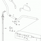 DL1000A,XA Handlebar (dl1000al8 e03)