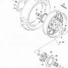 DL650A Rear wheel (dl650xal7 e03)