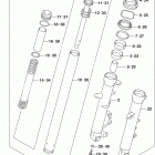 DL650A Front fork damper (dl650xal7 e03)