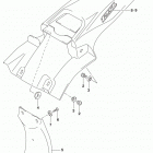 DR,Z125,L Rear fender (dr-z125l e28)