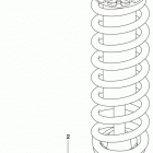 DR,Z125,L Rear shock absorber (dr-z125l e28)