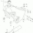 DR,Z400S Fuel tank (dr-z400sl7 e03)