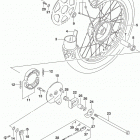 DR200S Заднее колесо