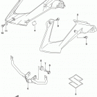DR200S Fuel tank cover (gy8)