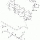 GSX S1000, A Throttle body hose  /  joint (gsx-s1000al7 e28)