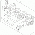 GSX S1000FA Throttle body (gsx-s1000fal7 e33)