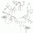 GSX,R600 Side cowling (kgk)